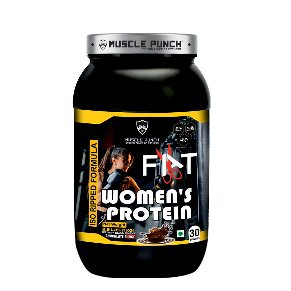 Muscle Punch Women protein Fat Loss 1 Kg Chocolate